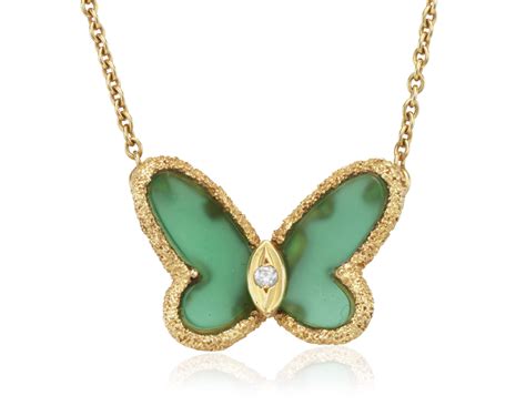 van cleef butterfly necklace price